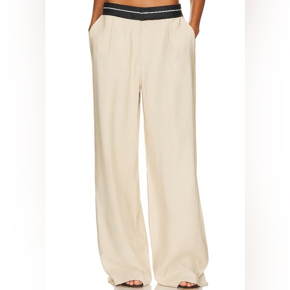 GUC NONchalant- Rebecca Pant in Crema. Size XL - Picture 1 of 11
